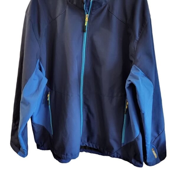 Champion C9 men's blue zip front venture dry jacket size XXL - Picture 2 of 10
